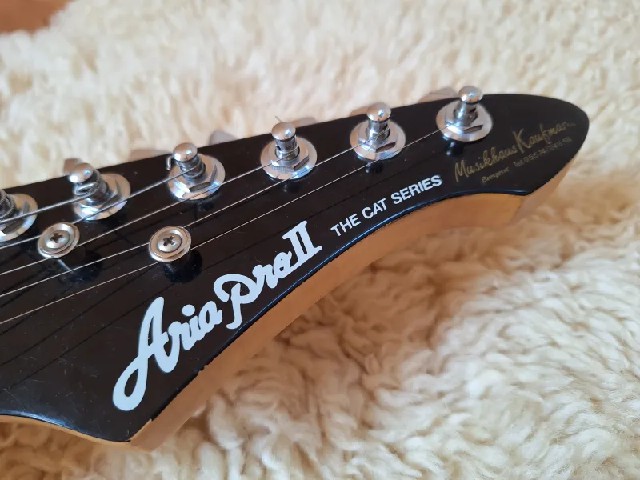 Aria Pro II The Cat Series [Silver Metallic]