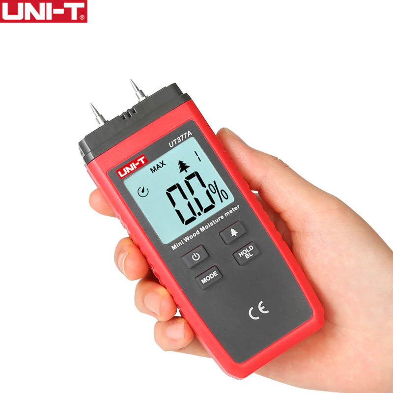 UNI-T Digital Wood Moisture Meter with LCD Backlight - เครื่องวัดความชื้นไม้แบบดิจิตอล