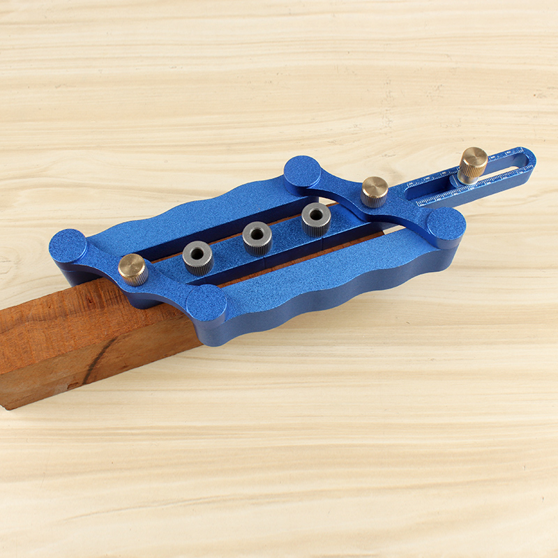 จิ๊กเจาะเดือยกลม แบบเจาะกึ่งกลางไม้โดยอัตโนมัติ ขนาด 6, 8 และ 10มม (Self Centering MT Dowel Jig)