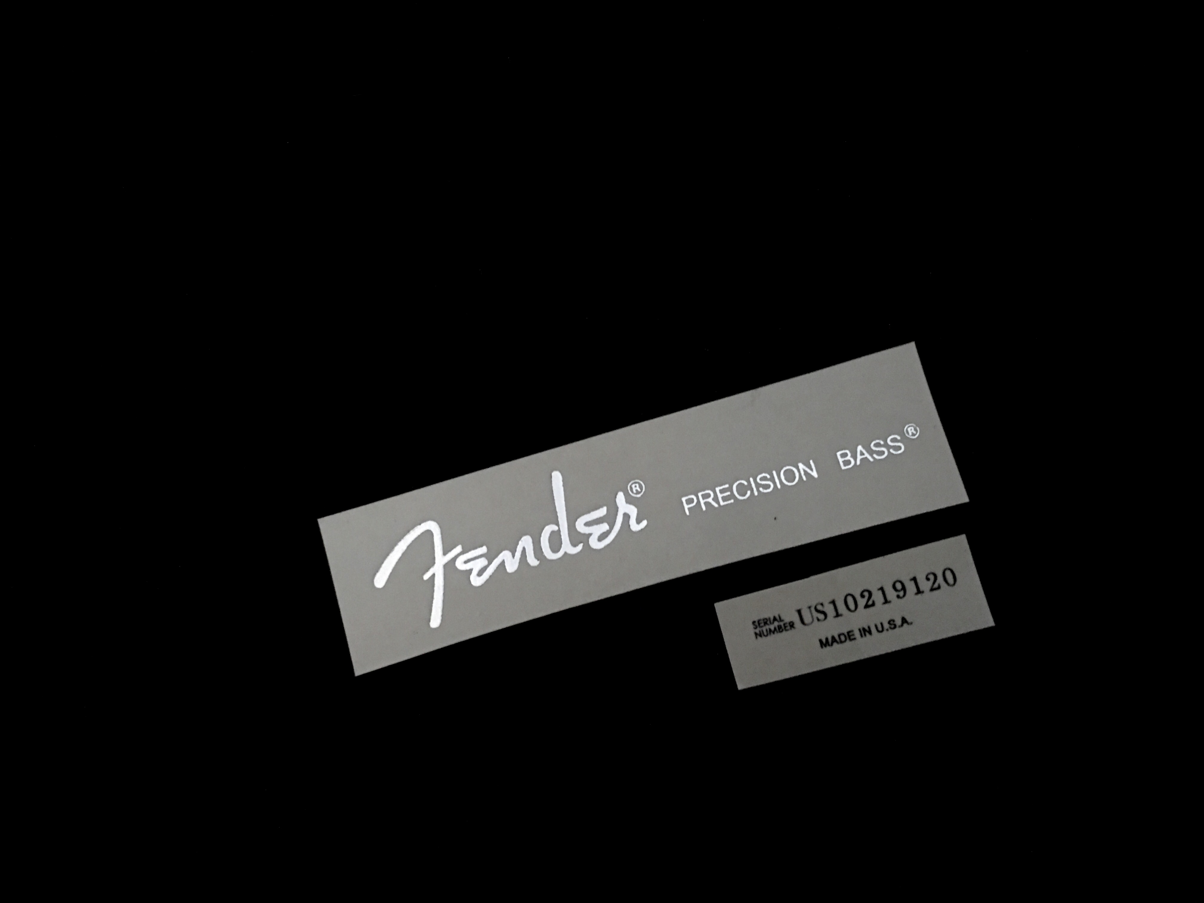 Fender Precision Bass Standard [Silver Metallic]