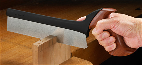 VERITAS Standard and Fine Tooth Dovetail Saws - เลื่อยตัดเดือยหางเหยี่ยว แบบฟันมาตรฐาน และแบบฟันละเอียด