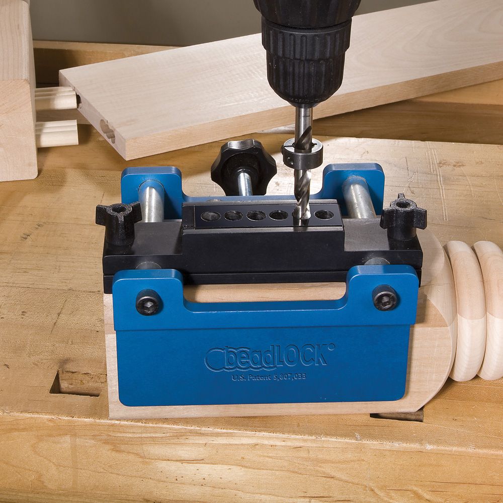ROCKLER BeadLock Pro Joinery Kit - Rockler Beadlock Pro Joinery - จิ๊กเจาะเดือยกลมแบบแผง (U.S.A.)