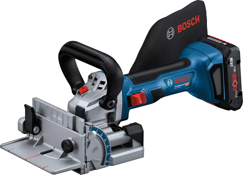 BOSCH GFF 18V-22 18v Cordless Biscuit Jointer - เครื่องเซาะร่องใส่แผ่นบิสกิตไร้สาย 18v Li-Ion บ๊อช รุ่น GFF 18V-22 (ตัวเปล่าไม่มีแบตเตอรี่ ไม่มีแท่นชาร์ท) - 0601620101 (Pre-Order)