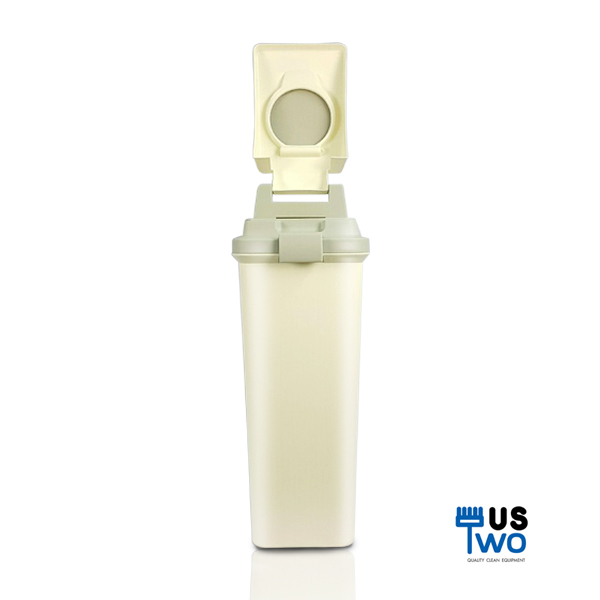 ถังขยะทรงเหลี่ยม ฝา 2 ชั้น ขนาด 45 ลิตร