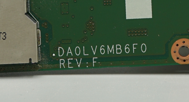 lenovo V310-15ISK พาร์ท DA0LV6MB6F0 REV F ไบออส+รูปบอร์ดFHD