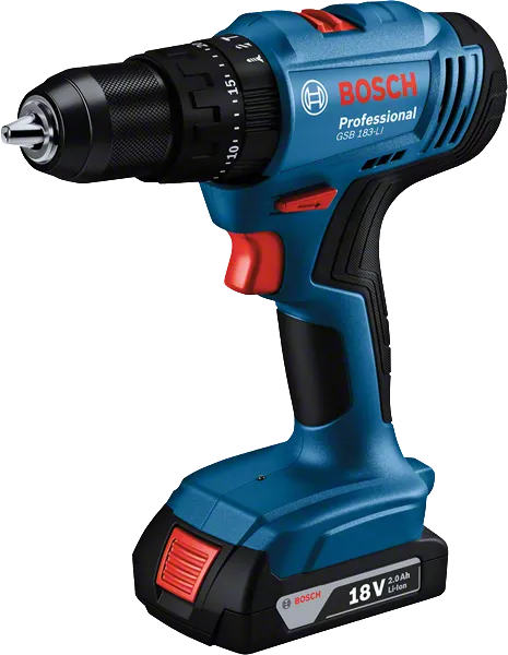 BOSCH GSB 183-LI Drill and Impact Driver - สว่านกระแทกไร้สาย 18V บ๊อช รุ่น GSB 183-LI - 06019K91K1
