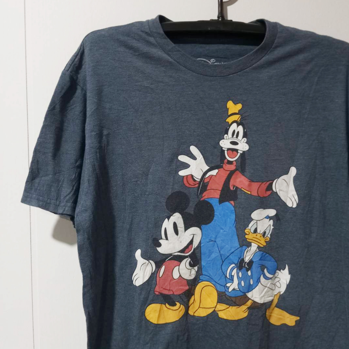 เสื้อยืดวินเทจมือสอง Vintage T-Shirt เสื้อยืดมิกกี้เมาส์ วินเทจ Mickey Mouse งานป้าย Disney