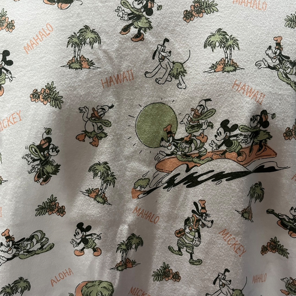 เสื้อยืดวินเทจมือสอง Vintage T-Shirt เสื้อยืดมิกกี้เมาส์ วินเทจ Mickey Mouse งานป้าย Uniqlo