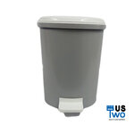 ถังขยะแบบเหยียบ ทรงกลม ขนาด 21 ลิตร