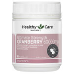 Healthy Care Ultimate Strength Cranberry 60000mg(60 แคปซูล)