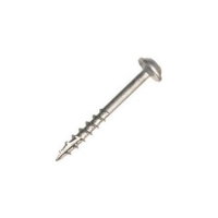 SML-C125-100 สกรูหัว Washer Head #8 ชนิดเกลียวหยาบ (Coarse) ขนาดความยาว 1-1/4 นิ้ว 100ตัว