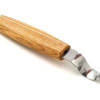 BeaverCraft Wood SK1L Carving Hook Knife for Carving Spoons Kuksa Bowls and Cups Spoon, Left-Handed Hook Knife - ชุดมีกแกะสลักขุดไม้ทำช้อนหรือถ้วยไม้ สำหรับคนถนัดซ้าย รุ่น SK1L