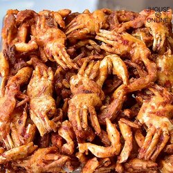 ปูอบโอ่ง 3 รส ราดซอสมังคุด หอม กรอบ อร่อย สุดยอดสินค้าโอทอปจันทบุรี