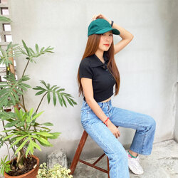 หมวกแก๊ปทรงเกาหลี หมวกแก๊ปหน้านิ่มใส่สบาย