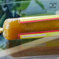 ทุเรียนกวน ตราแม่ละม่อม หอมอร่อย น้ำตาลน้อย น้ำหนัก 250 กรัม