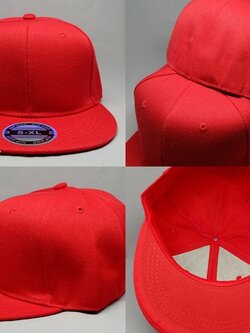 หมวกฮิปฮอปเต็มใบ HipHop Snapback Cap แบบเต็มใบ