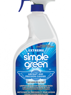 SIMPLE GREEN Aircraft & Precision Cleaner 32 oz.(946 mL) - สเปรย์น้ำยาล้างเครื่องบินและอุปกรณ์ที่ละเอียดอ่อน เช่นใบเลื่อย ดอกเร้าเตอร์ขนาด 32 ออนซ์(946 มล.) Made in U.S.A.