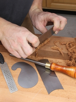 NAREX 854100 Set of cabinet scrapers PREMIUM - ชุดเหล็กขูดไม้ 3 ชิ้นรุ่นพรีเมียม (Made in Czech Republic)