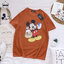 เสื้อยืดมิกกี้เมาส์ วินเทจ Mickey Mouse ทรงเสื้อ UNISEX ลายน่ารัก เสื้อฟรีไซส์ เนื้อผ้าโปโล