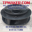 ใบพัดปั๊มน้ำ 20200902 OD 410 mm. THK 200 mm.
