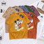 เสื้อยืดมิกกี้เมาส์ วินเทจ Mickey Mouse ทรงเสื้อ UNISEX ลายน่ารัก เสื้อฟรีไซส์ เนื้อผ้าโปโล