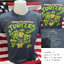 เสื้อยืดวินเทจมือสอง Vintage ลายการ์ตูนเต่านินจา Teenage Mutant Ninja Turtles งานป้ายผ้าเก่า