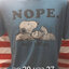 เสื้อยืดวินเทจมือสอง Vintage ลายการ์ตูนสนูปี้ Snoopy งานป้ายผ้าเก่า สินค้าพร้อมส่ง