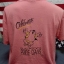 เสื้อลายหมี ผ้าบาง 50/50 สอยเดี่ยว Made in USA