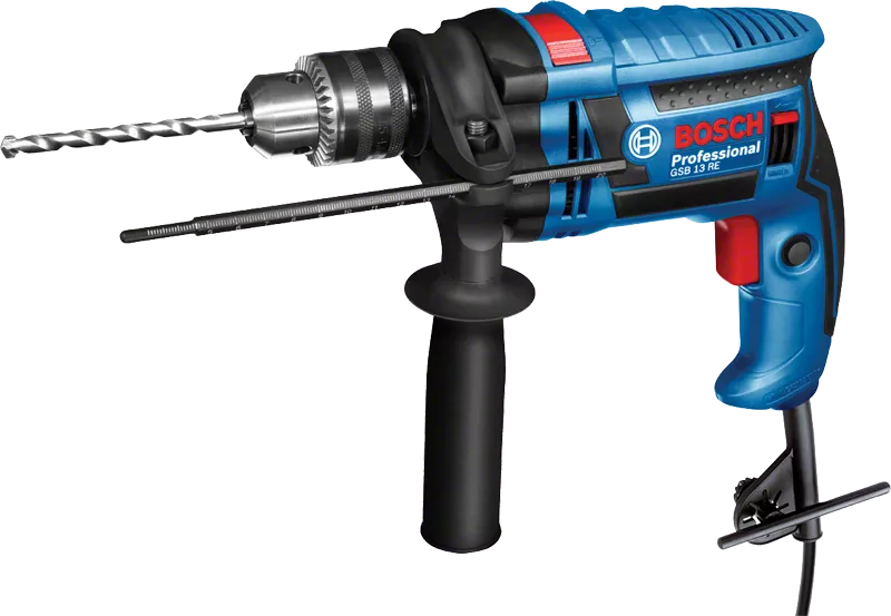 BOSCH GSB 13 RE Corded Drill Driver 13mm (1/2-inch) 650w - สว่านเจาะกระแทกไฟฟ้า 13มม (1/2 นิ้ว) 650วัตต์ บ็อช รุ่น GSB 13 RE - 06012271K3