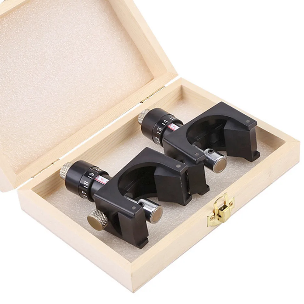 FNICEL PKJ-201 Magnetic Planer & Jointer Knife Setting Jigs - เครื่องตั้งใบมีดเครื่องไสชิด เครื่องรีดไม้แบบแม่เหล็ก ชุด 2ตัวในกล่องไม้