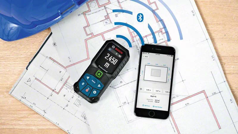 BOSCH GLM 50-27 CG 50m. - Laser Measure - เครื่องวัดระยะด้วยเลเซอร์ ไกล 50 ม. BOSCH รุ่น GLM 50-27 CG - 0601072UK0
